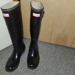 Black Hunter Boots